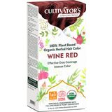 CULTIVATOR'S Organic Herbal hajfesték - Wine Red