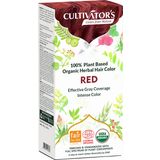 CULTIVATOR'S Organic Herbal hajfesték - Red