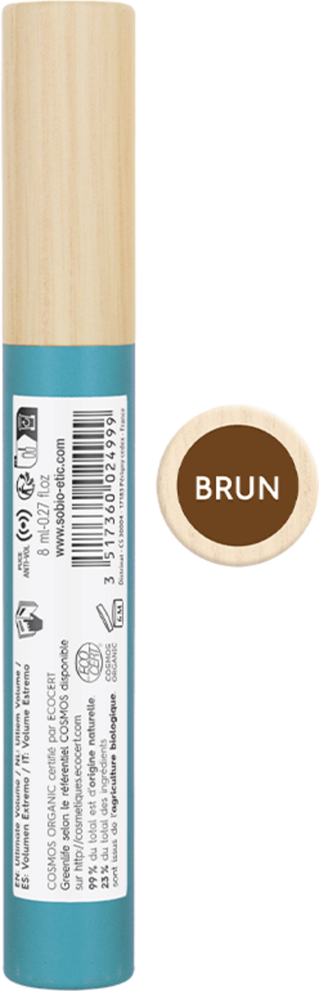 LÉA NATURE SO BiO étic Mascara Volume Ultime - 02 Brun