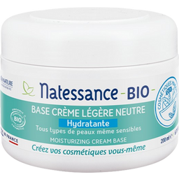 Natessance Base Crème Légère Neutre Hydratante DIY - 200 ml