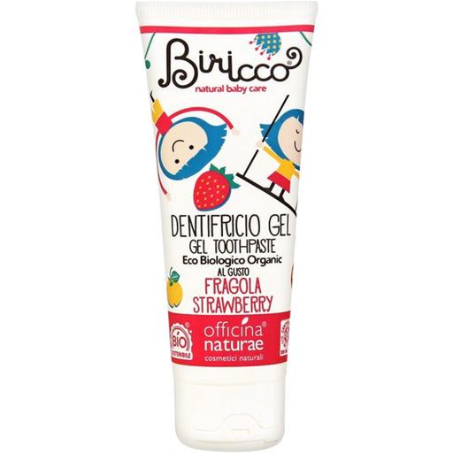 Officina Naturae Strawberry-flavoured Toothpaste for Kids - 75 ml