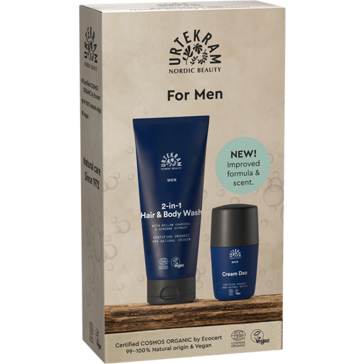 Urtekram Men Body Care Gift Box - 1 set