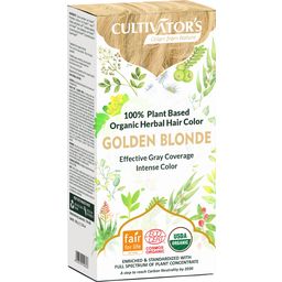 CULTIVATOR'S Organic Herbal hajfesték - Golden Blonde - 100 g