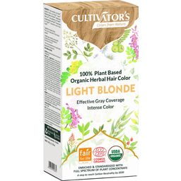 CULTIVATOR'S Organic Herbal Hair Color - Light Blonde - 100 g
