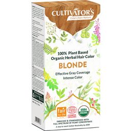 CULTIVATOR'S Organic Herbal Hair Color - Blonde - 100 g