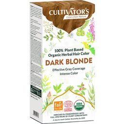 CULTIVATOR'S Organic Herbal hajfesték - Dark Blonde - 100 g