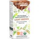 CULTIVATOR'S Organic Herbal hajfesték - Light Brown - 100 g