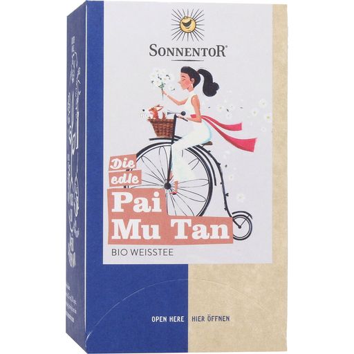 Sonnentor Weißer Tee Pai Mu Tan Bio - Teebeutel, 18 Stück