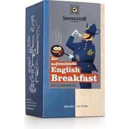Der aufweckende English Breakfast Tee Bio - 18 Doppelkammerbeutel