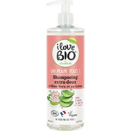 I LOVE BIO by LÉA NATURE Shampoo Aloe Vera & Lotus - 500 ml