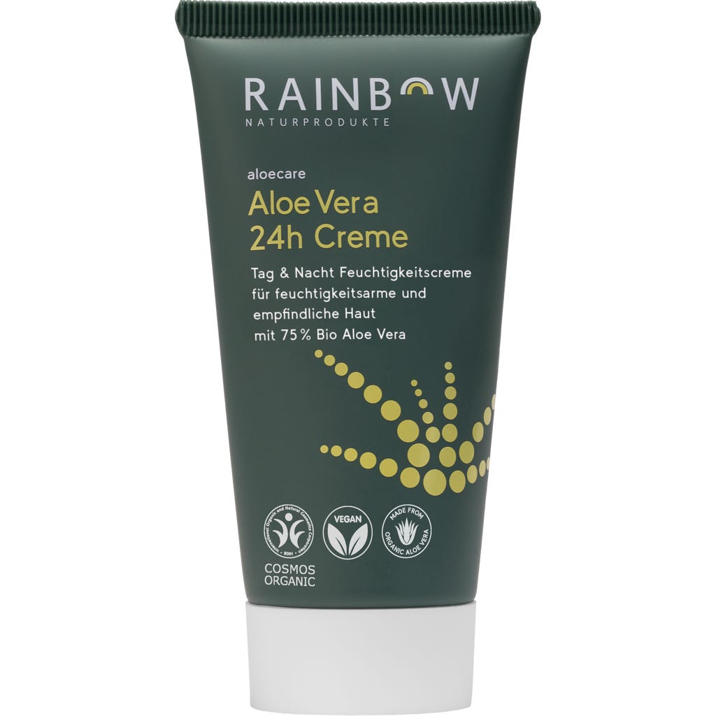 RAINBOW Naturprodukte aloecare Aloe Vera 24h Creme, 50 ml - Ecco Verde  Online-Shop