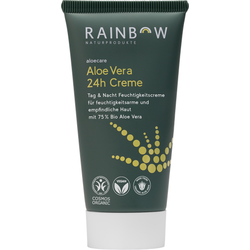 Rainbow Naturprodukte Crème 24h à l'Aloe Vera "aloecare" - 50 ml