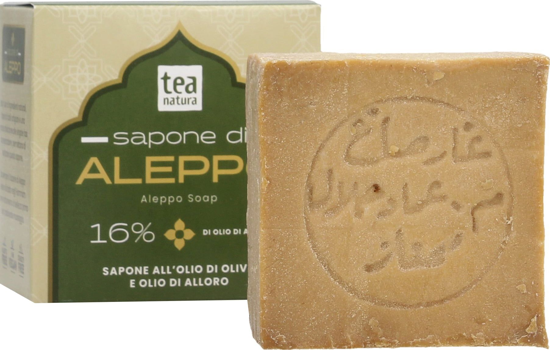 TEA Natura Sapone di Aleppo 16 % Olio di Alloro - 200 g