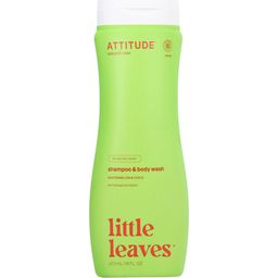 little leaves Watermelon & Coco Shampoo & Body Wash - 473 ml