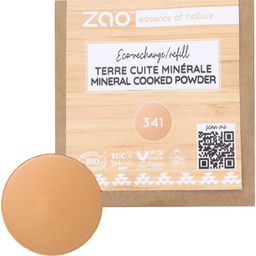 Zao Refill Mineral Cooked Powder - 341 Copper Beige