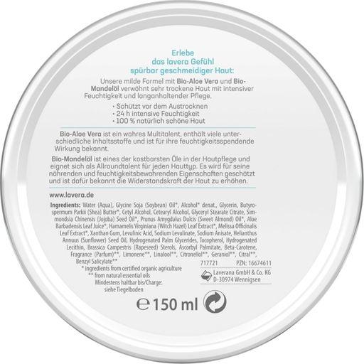 Lavera Basis Sensitiv krém - 150 ml