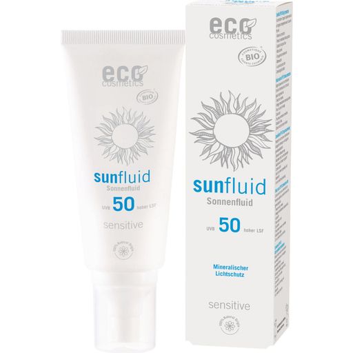eco cosmetics Sonnenfluid LSF 50 sensitive - 100 ml