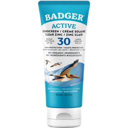 Badger Balm Sunscreen Cream Unscented SPF 30