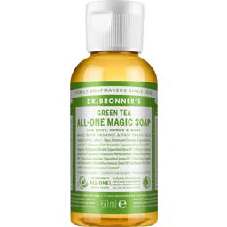 Dr. Bronner's 18-EN-1 Savon Liquide Thé Vert - 60 ml