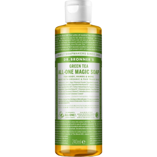 Dr. Bronner's 18in1 Naturseife Grüner Tee - 240 ml