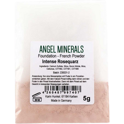 ANGEL MINERALS French Powder Foundation Refill - Intense Rose Quartz