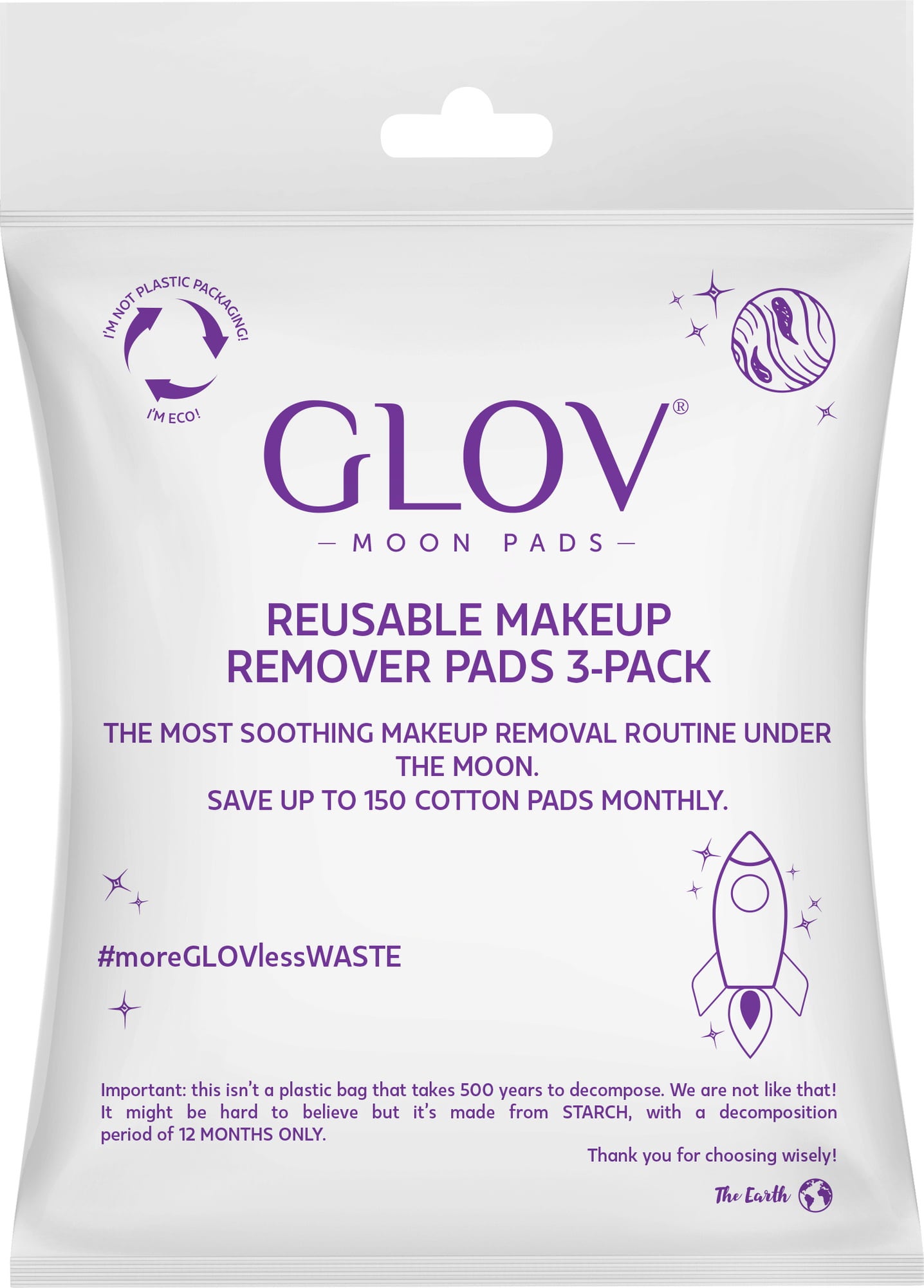 GLOV Moon Pads Eco Line - 3 Pcs