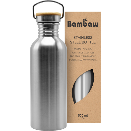 Bambaw Steklenica iz nerjavečega jekla, 500 ml - 500 ml