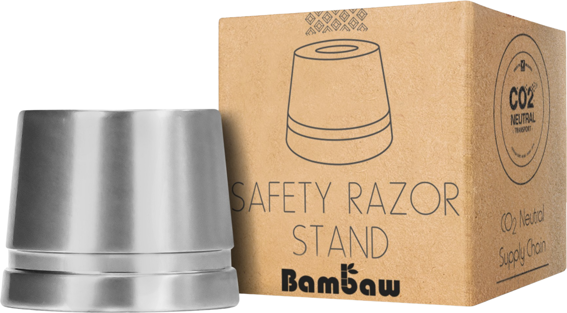 Bambaw Supporto per Rasoio di Sicurezza - Silver