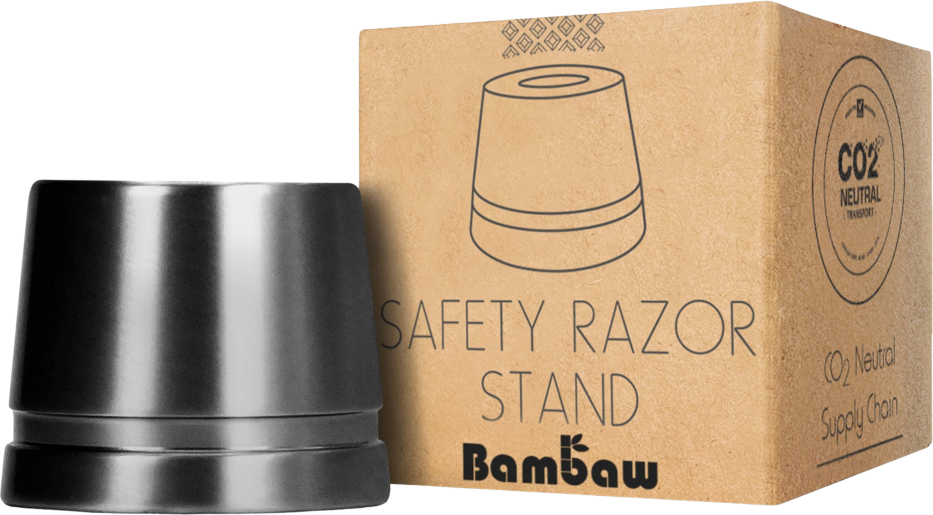 Bambaw Supporto per Rasoio di Sicurezza - Black