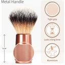 Bambaw Shaving Brush - Rosé Gold