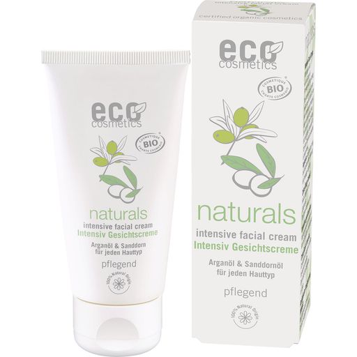 eco cosmetics Argánolaj és homoktövis intenzív arckrém - 50 ml