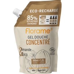 Florame Concentrated Shower Gel Refill  - Almond & Coconut