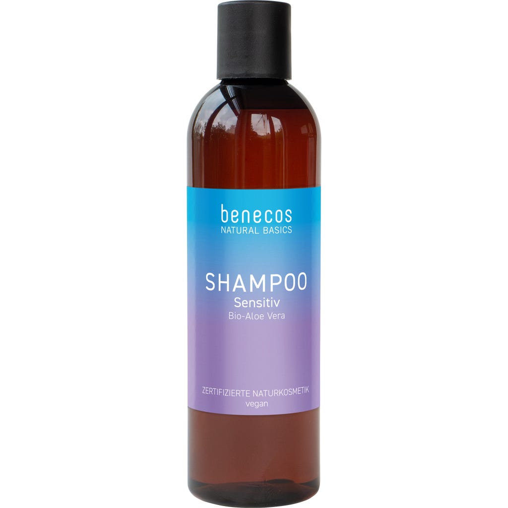 benecos Natural Basics Sensitive Shampoo, 250 ml - Ecco Verde