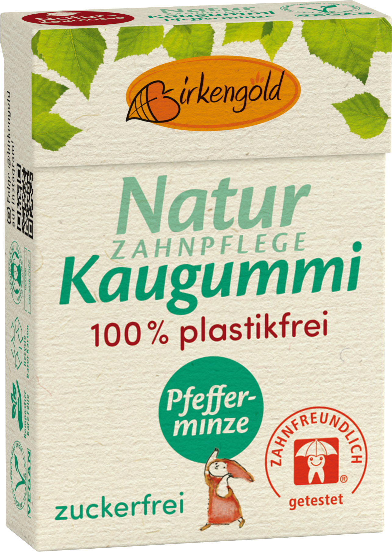 Birkengold Natuurlijke Kauwgom - Pepermunt