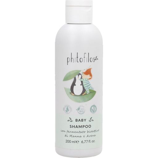 Phitofilos Baby Shampoo con Manna e Avena - 200 ml