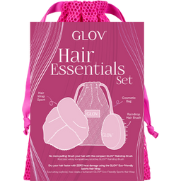 GLOV Комплект Pink Hair Essentials 