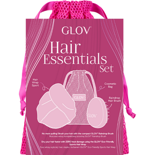 GLOV Pink Hair Essentials Set - 1 Set