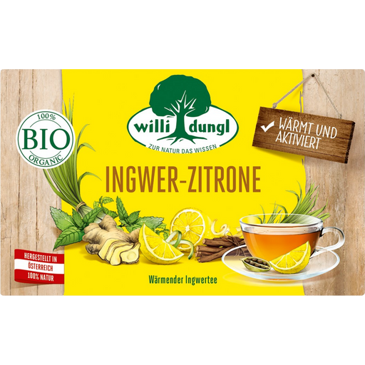 Willi Dungl Organic Ginger Lemon Tea - 36 g
