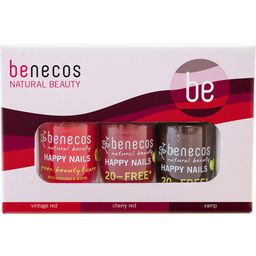 benecos Nail Polish Gift Set - Classic in Red