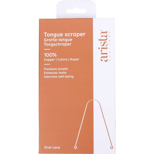 arista ayurveda Tongue Scraper Copper - 1 ks