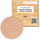 Zao Make up Refill Compact Powder - 303 Apricot Beige