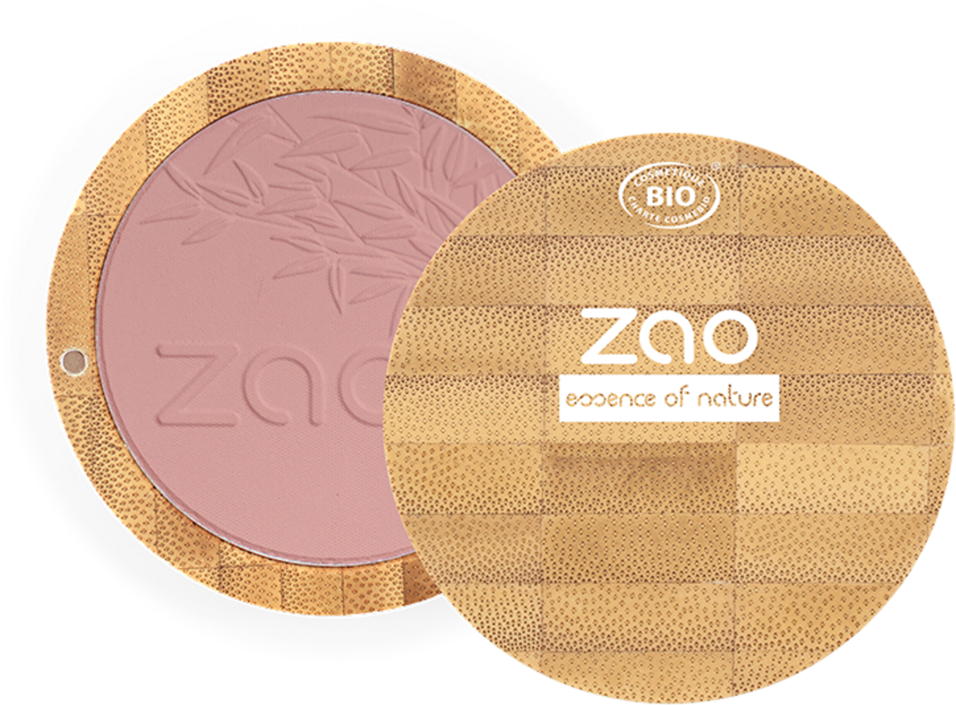 Zao Compact Blush - 323 Dark Purple