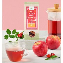 Herbaria Bio French Press herbata czerwone jabłko - 60 g