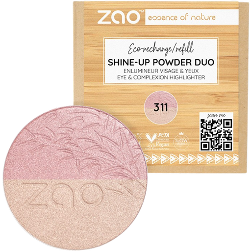 ZAO Duo Shine-up Powder - Refill