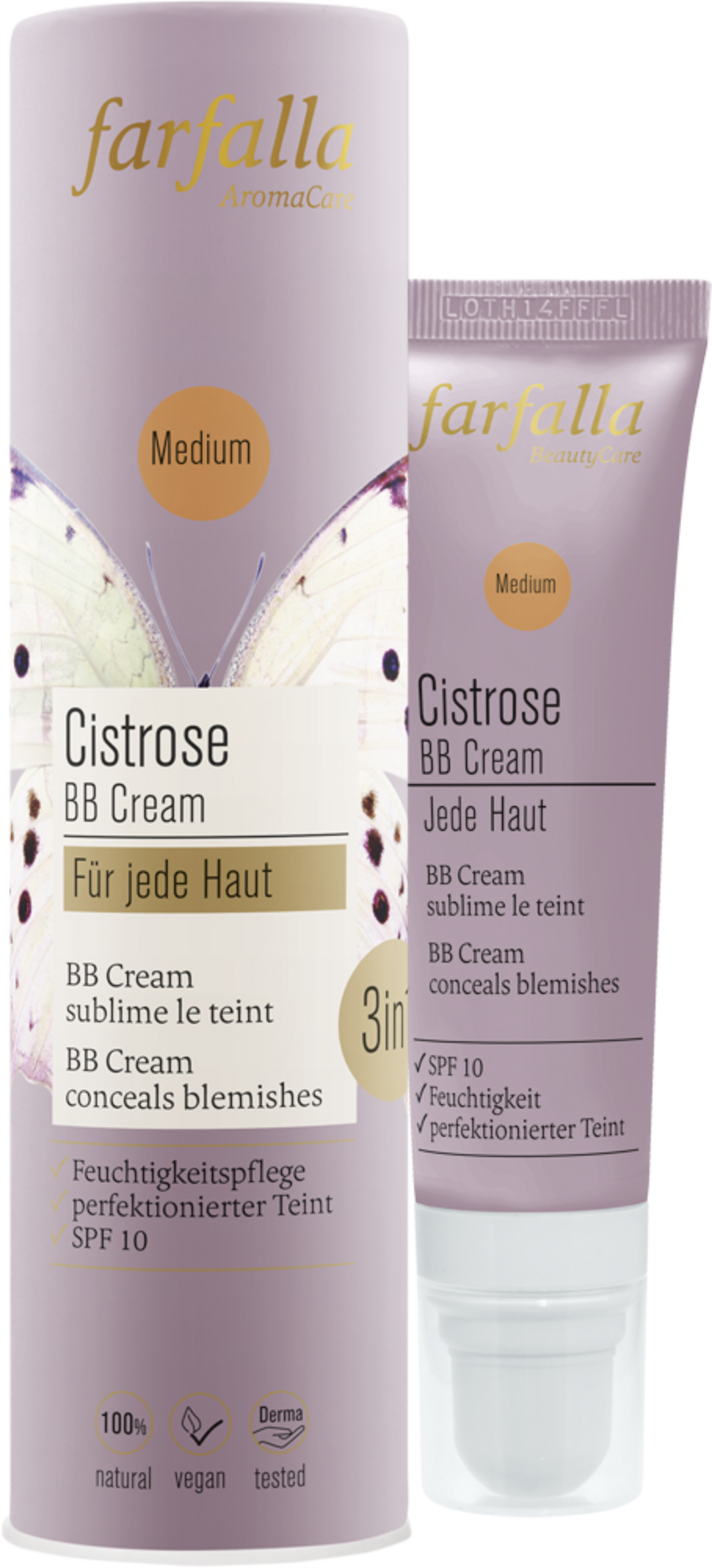 farfalla Cistus BB Cream - Medium