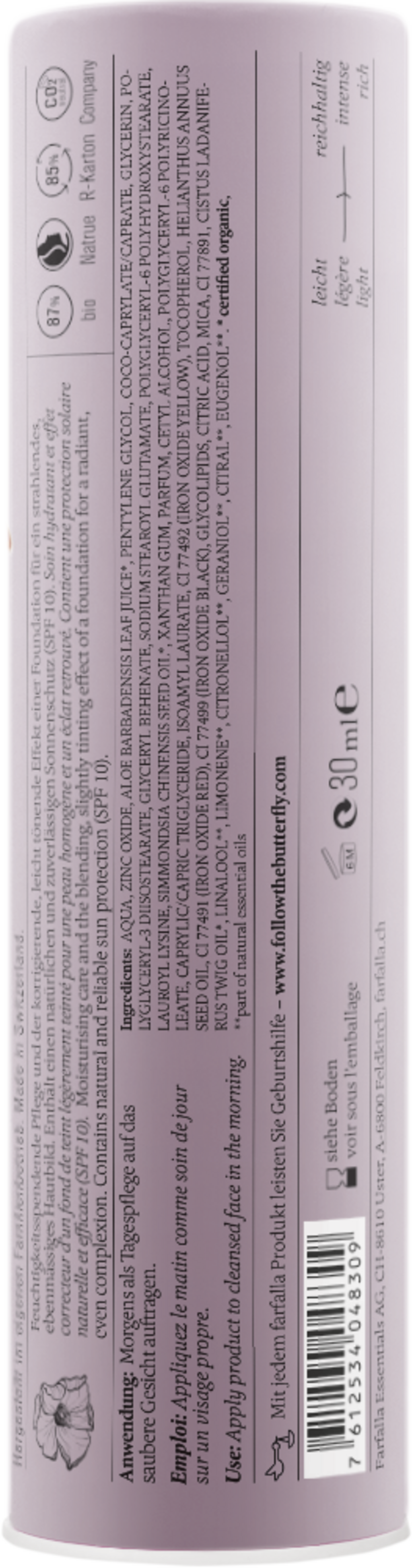 farfalla Cistus BB Cream - Medium