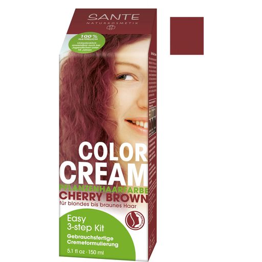 SANTE Naturkosmetik Color Cream Cherry Brown