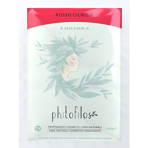 Phitofilos Coloration Végétale Rouge Cerise - 100 g