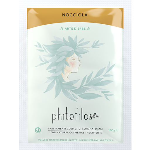 Phitofilos Zmes na farbenie vlasov lieskový orech - 100 g