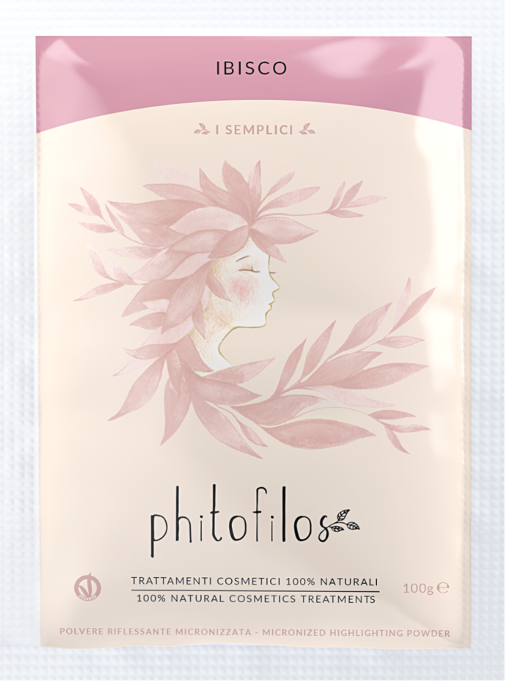 Phitofilos Reines Hibiskusblüten-Pulver - 100 g